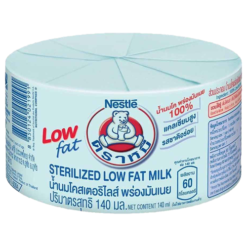 Bear Brand Sterilized Low-Fat Milk 140ml