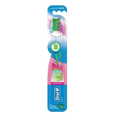 Oral B Ultrathin Extra Soft Green Tea Toothbrush 1x6