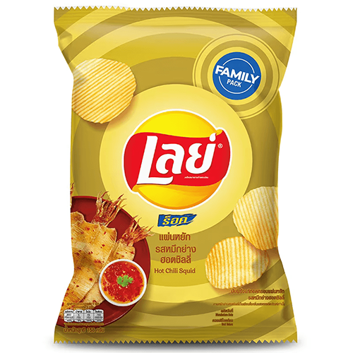 lays R ຫມືກຢ້າງ 158 g