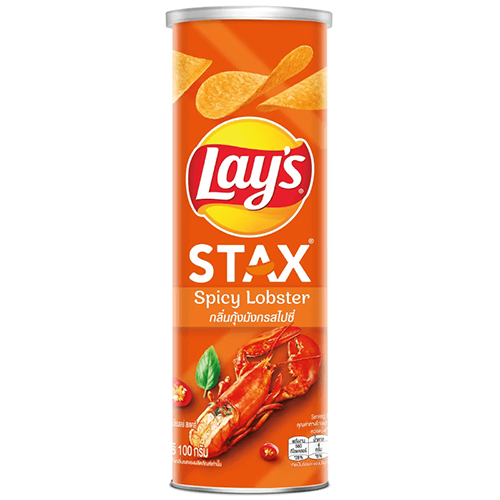 Lay's stax Spicy Lobster Flavor 100g