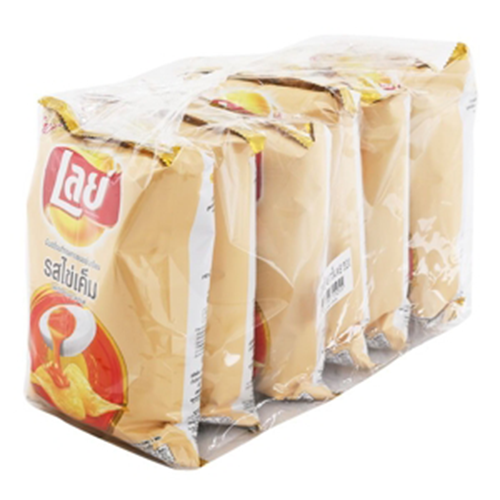 Lays C ລົດໄຂ່ເຄັມ 46g 1x6