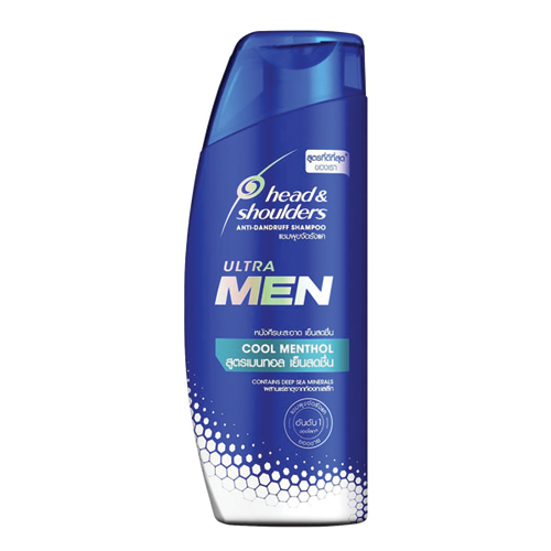 Head & Shoulders Shampoo Ultra Men Cool Menthol Blue 65ml