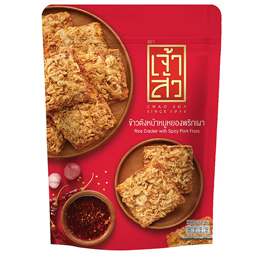 ®Chao Sua Rice Cracker With Spicy Pork Floss 90g