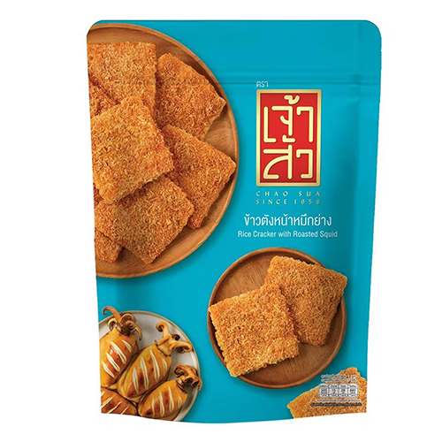 Chao Sua Rice Cracker With Roasted Squid 90g