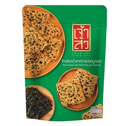 Chao Sua Rice Cracker With Pork Floss And Seaweed 90g