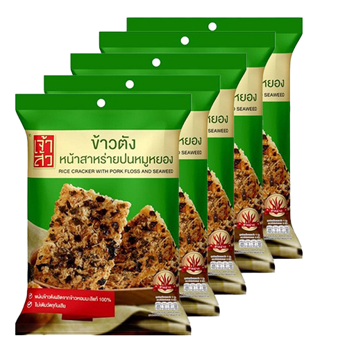 Chao Sua Rice Cracker With Pork Floss And Seaweed 30g 1x5