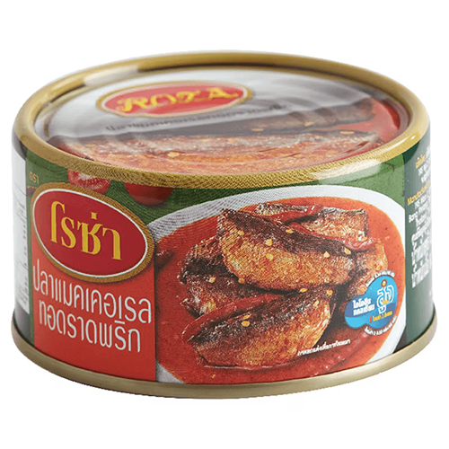 Roza Fried Mackerel with Chili Sauce 140g