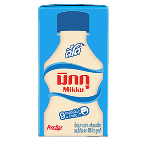 DeeDo Mikku Fruit Juice Original Flavoured with Yoghurt 115 ml 1x6x10