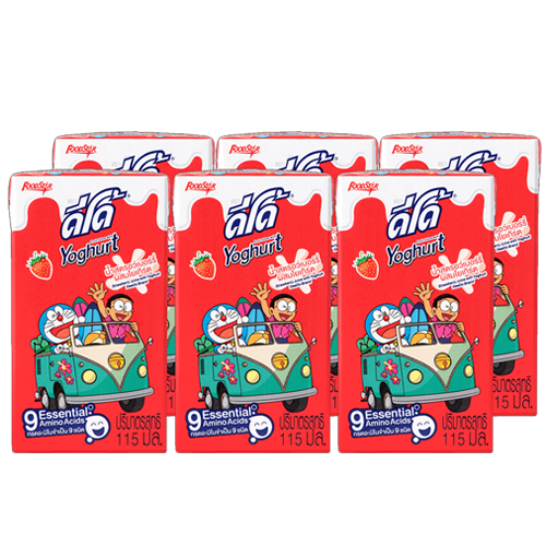 DeeDo Strawberry Juice with Yoghurt 115 ml 1x6