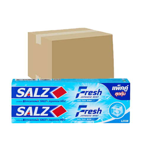 Salz Toothpaste Fresh Japanese Mint Pack 2 140g1x6x4