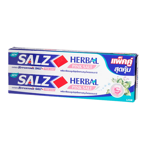 Salz Herbal Pink Salt Toothpaste Pack 2. 160g