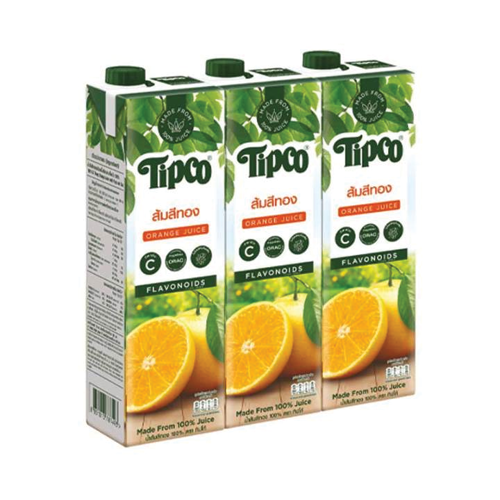 Tipco Si Thong Orange Juice 1000ml 1x3