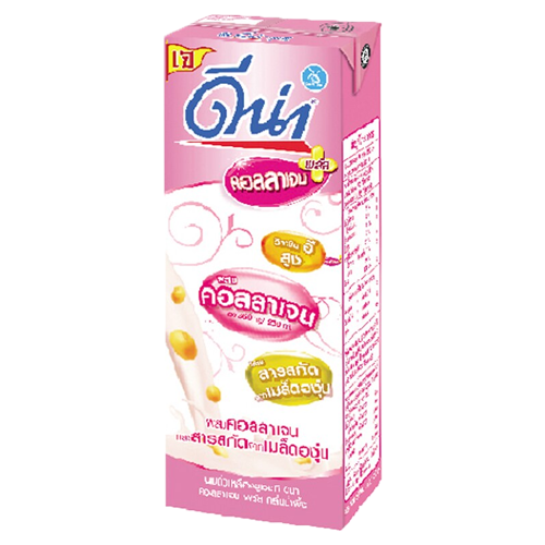 DNA UHT Soy Milk Drink with Collagen 180ml.