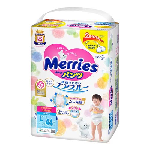 I1 Pamper Merries Size L9-14Kg 44 pcs