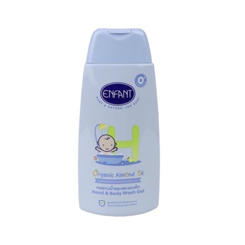 Enfant organic almond boday wash gel Head & body