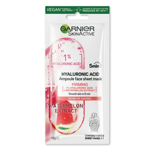 ®Garnier Hyaluronic Acia Ampoule Mask 15g