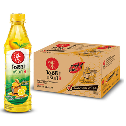 I1 Oishi Green Tea Honey Lemon 380ml 1x24