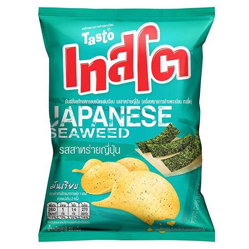 Tasto Potato Chip Seaweed Flavored 42g