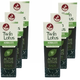 Twin Lotus Active Charcoal Toothpaste 150g 1x6 / (Pack)