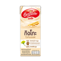 ®Magnolia UHT Ginkgo Plus White Malt 180ml. / (หน่วย)