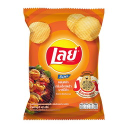 Lays ລົດບາບີຄີວ  42 g / (หน่วย)