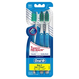 I1 Oral B Pro Health Benefits 3 Toothbrushes / (Unit)