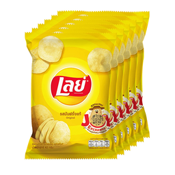 Lay's Potato Chips Original Flavor 42 g 1x6 / (Pack)