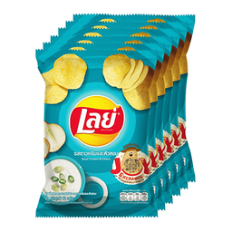 Lay's Classic Sour Cream 42g 1x6 / (Pack)