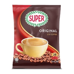Super Coffee 3-in-1 Coffee Mix Original 20g / (Unit)