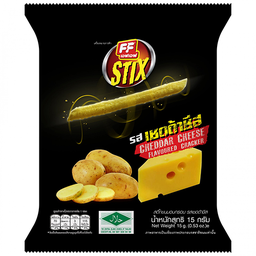 FF Chedda Cheese Flavoured Cracker  15g  / (หน่วย)