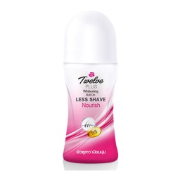 Twelve Plus Roll On Less Shave Nourish 25ml / (หน่วย)