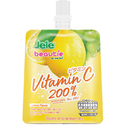 Jele Beautie Vitamin-C 200% Lemon Flavor 140g 1x3x12 / (Box)