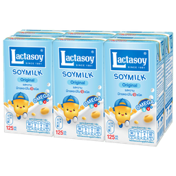 Lactasoy Poy Milk UHT Sweet Flavored 125ml 1x6 / (Pack)