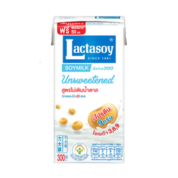 Lactasoy Soy Milk UHT Unsweetened Flavored 300ml / (件)