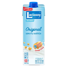 Lactasoy Soy Milk UHT Sweet Flavored 1000ml / (Unit)