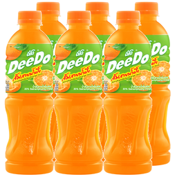 ®DeeDo Honeysuckle Orange Juice 450ml 1X6 / (Pack)