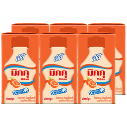 I1 ®DeeDo Mikku Fruit Juice Orange Flavoured with Yoghurt 115 ml 1x6 / (Pack)