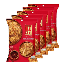 Chao Sua Rice Cracker With Spicy Pork Floss 30g 1x5 / (Pack)