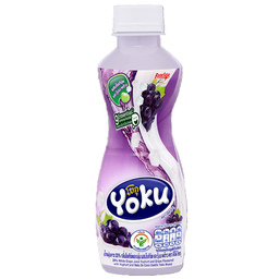 DeeDo Yoku Fruit Juice Grape Flavoured with Yoghurt and Nata De Coco 230ml / (件)