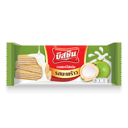 Bissin Wafer Coconut Flavor 29g / (Unit)