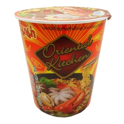 Mama Instant Cup Noodles Spicy Seafood Flavour 65g 1x6 / (Pack)