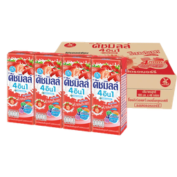 Dutch Mill Strawberry  UHT Yoghurt Drink DYG 180ml  1x4x12 / (Box)