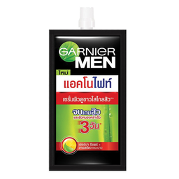 ®Garnier Men Acnofight Brightening Serum Cream 7ml / (หน่วย)