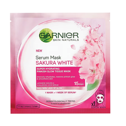 Garnier Sakura Glow Hyaluron Serum Mask  28g / (Unit)