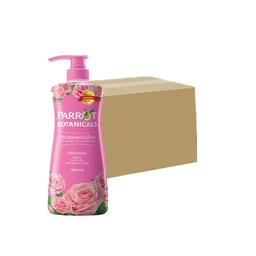 Parrot Botanicals Shower Cream Sweet Pink Rose Fragrance  500ml 1+1 Rose 1x12 / (Box)