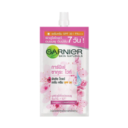 Garnier Sakura White Pinkish Glow Serum Cream UV  7ml / (Unit)