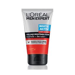 I1 L'Oréal Men Expert White Activ Anti-Acne Volcano Brightening Foam 100ml / (件)