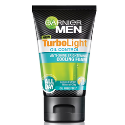 ®Garnier Men Oil Control Anti-Shine Brightening Cooling Foam 100ml / (Unit)