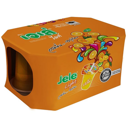 Jele Light Orange Juice 125ml 1x12 / (Pack)