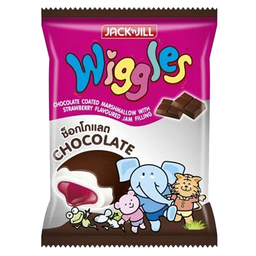 Wiggles Marshmallow Chocolate 4.5g / (Unit)